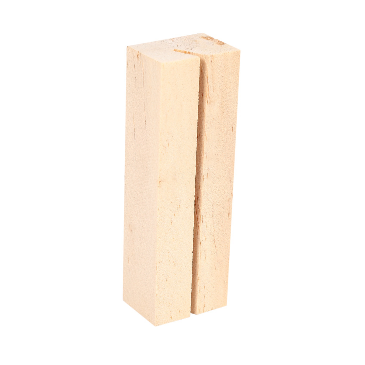 Porte-Cartes En Bois Massif - Lot De 4, 3x3x3 Cm - Support Pour Cartes De Visite, Photos, Messages De Table
