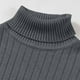 thumbnail image 4 of pstuiky mangas largas para hombre, Suéter informal de cuello alto y elasticidad para hombre, capa base de punto, manga larga Tops de talla grande para hombre xxxl, 4 of 5