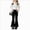 Z001-White, variant on ZIXKCGDSE Teen Girls Clothes Off Shoulder Sweatshirt and Wide Leg Pants Set 2 Piece School Outfit Size 13-14 Years