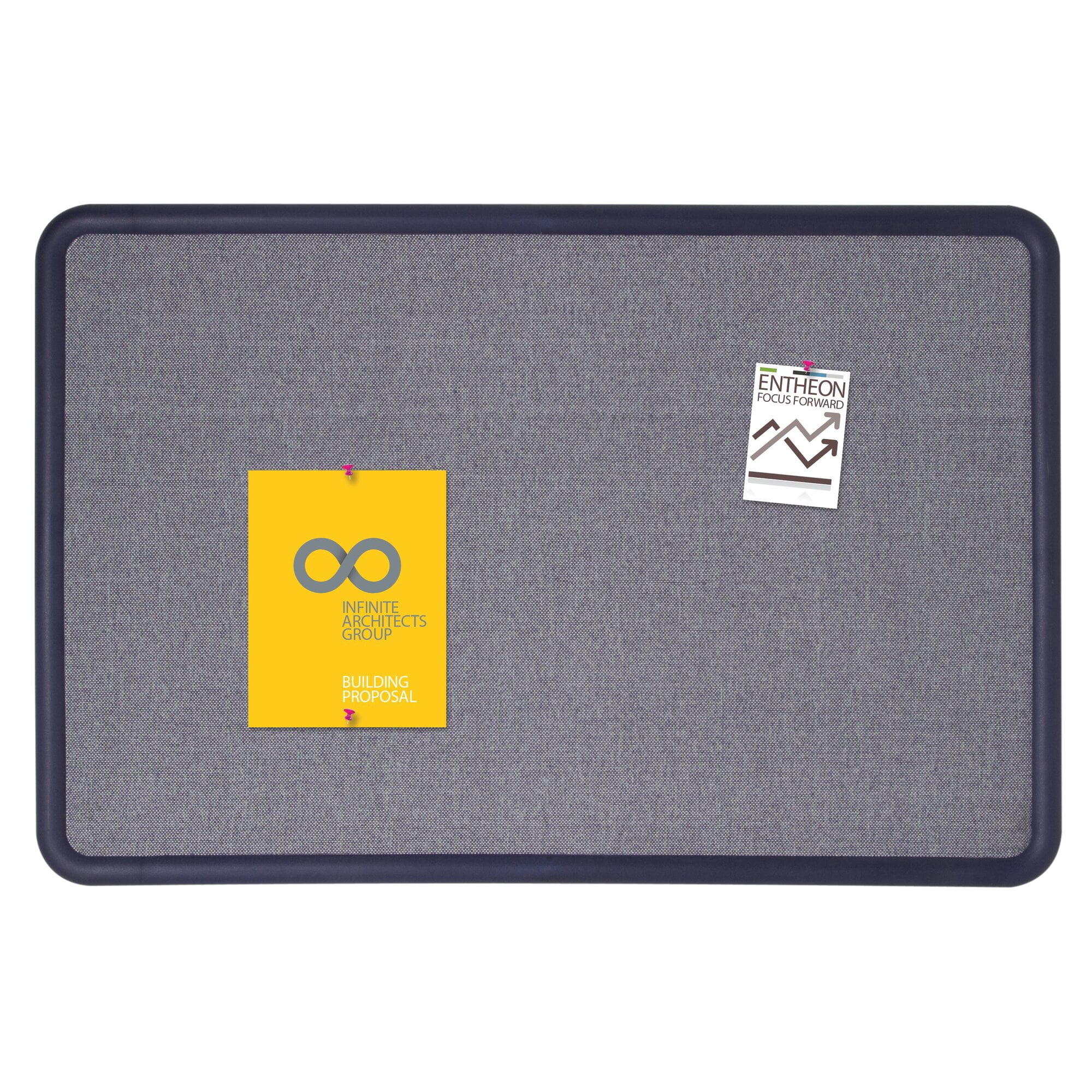 Quartet, QRT7694BE, Contour Bulletin Board, 1 Each