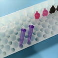 thumbnail image 2 of MUHWA 1000PCS Microcentrifuge Tubes with Snap Cap, 0.5ml Graduated Micro Tubes with Conical Bottom, Purple, 2 of 3
