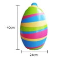 thumbnail image 3 of 15.7" Outdoor Easter Inflatable Decorated Ball Easter Courtyard Decorations, 3 of 3