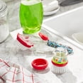 thumbnail image 4 of The Pioneer Woman 2-Piece Plastic Soap Dispensing Dish Wand and Palm Brush Set, Heritage Floral, 4 of 6
