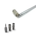 thumbnail image 2 of 75 Ohm Telescopic Dab Radio Aerial Antenna For Hifi Av Receiver Mini System, Fm, 2 of 4