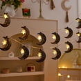 thumbnail image 2 of Ramadan Lights Decorations Battery Operated Moon Star Lantern String Light for Home Mantle Window Tree Bedroom Classroom Decor, 2 of 8