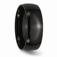 thumbnail image 4 of Stainless Steel 8mm Black IP-plated Polished Band Size: 12; for Adults and Teens; for Women and Men, 4 of 6