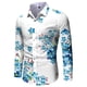 thumbnail image 1 of Camisas de playa con estampado de flores en 3D camisas hawaianas de manga larga blusas para hombres y mujeres camisas gráficas camisas de estilo callejero ropa para hombres Tlps, 1 of 6