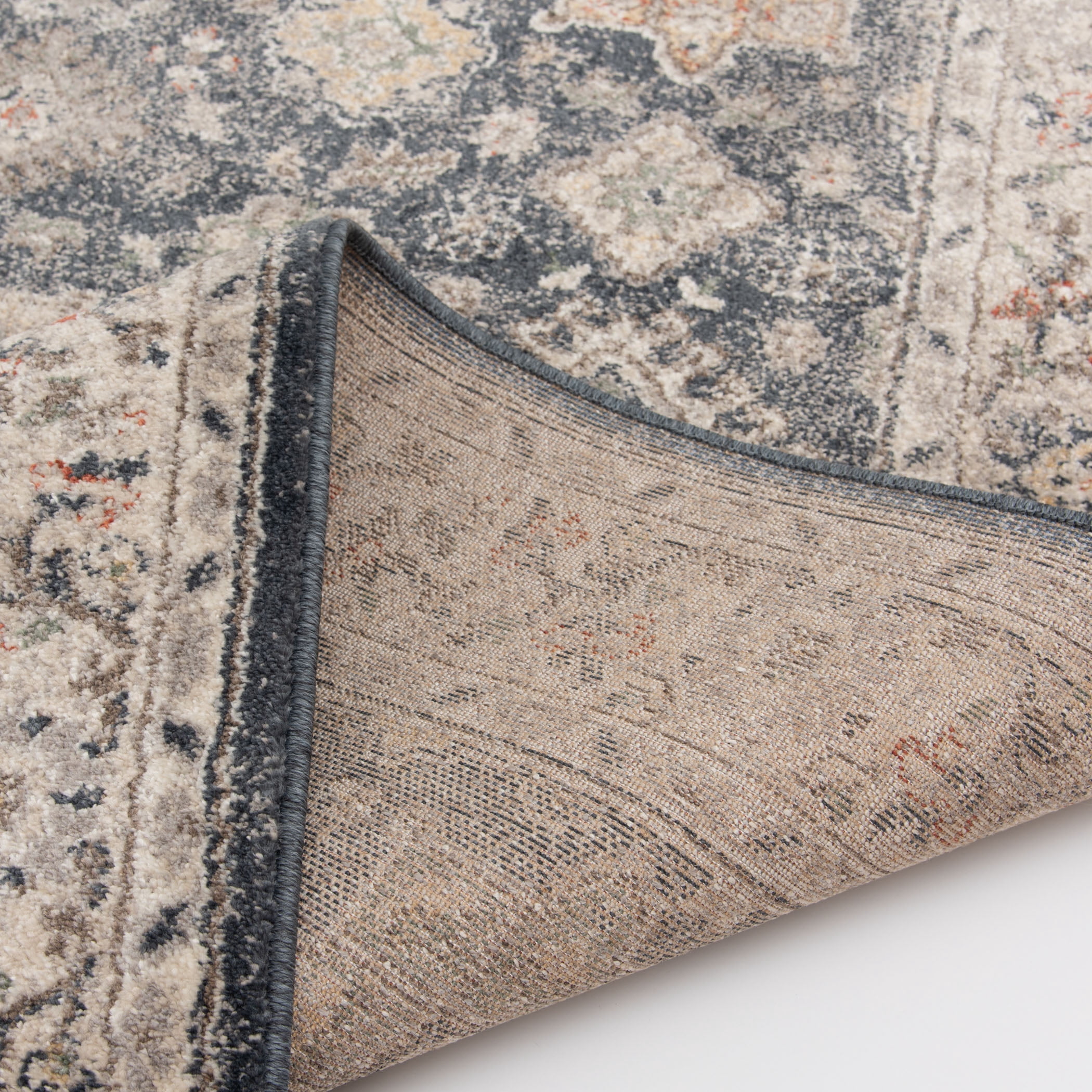 Loomaknoti Mendez Alarikah 3' x 5' Blue Oriental Indoor Accent Rug