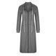 thumbnail image 4 of Full Zip Hoodies for Women Long Coat Fall Winter Casual Solid Long Sleeve Zipper Pocket Hooded Sweatshirt Tops Outwear-rx, 4 of 5