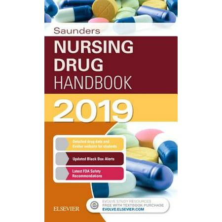 Saunders Nursing Drug Handbook 2019 (Best Nursing Drug Cards)