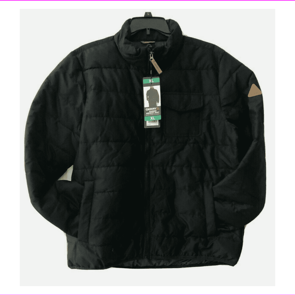 Eddie Bauer Men s Packable Full Zip Funnel Neck Down Filled Jacket June Bug Vapor S Walmart