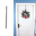 thumbnail image 3 of Wreath Hanger for Front Door Metal Over The Door Single Hook, 3 of 5