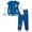 Blue Cream Superman, variant on DC Comics Justice League Toddler Boys' Fleece Varsity Jacket and Pants Set Navy Grey Batman