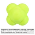 thumbnail image 3 of Uxcell Bounce Reaction Balls Coordination Training Ball Agility Trainer TPR High Difficulty, Yellow 4 Pack, 3 of 5