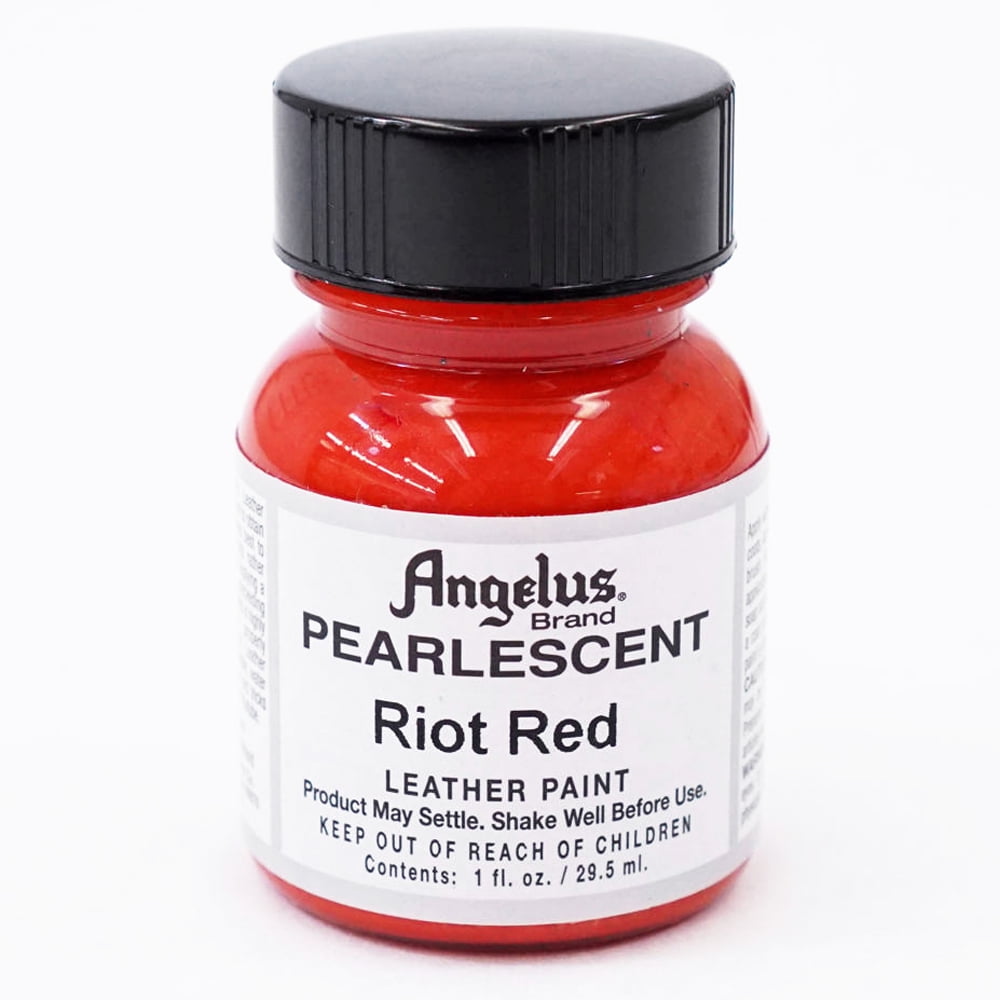 Angelus® Pearlescent Leather Paint, 1 oz., Riot Red 