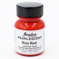 thumbnail image 2 of Angelus® Pearlescent Leather Paint, 1 oz., Riot Red, 2 of 3