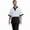 Black, variant on 3067-1900 Waist Apron 3 Section Pocket in Red