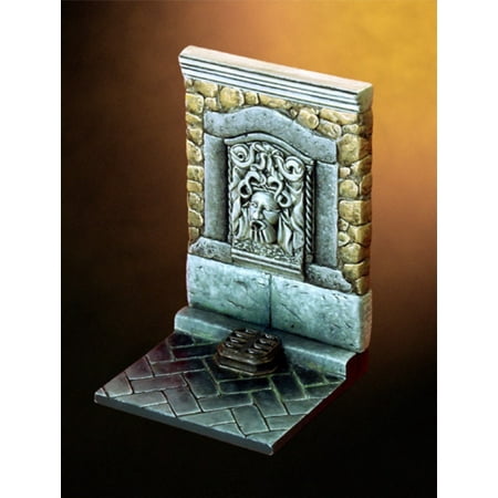 Pegaso Models 54mm 1:32 Ancient Fountain Resin Diorama Accessory #ASM-008