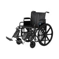 thumbnail image 2 of 20" Bariatric Wheelchair, Removable Desk-Length Armrests and Elevating Leg Rests, 2 of 6