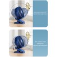 thumbnail image 4 of Ventilador de refrigeración Wdftyju 6 pulgadas silencioso 4800 mAH 4 velocidades con luz clip azul, 4 of 6