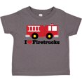 thumbnail image 3 of Inktastic I Heart Firetrucks Boys or Girls Toddler T-Shirt, 3 of 5