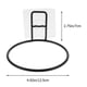 thumbnail image 2 of unbranded 2Ud Soporte Hierro Negro Para De Mascotas Con Superficie Lisa Fácil De Limpiar Y Resistente, 2 of 6