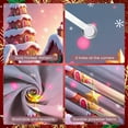 thumbnail image 4 of Pink Theme Merry Christmas Banner Christmas Tree Design Xmas Backdrop Snowflake Pattern Gift Decorations Holiday Background for Christmas Party Family Gathering Winter Celebration, 4 of 9