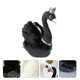 thumbnail image 3 of 1pc corona cisne muñeca juguete adorable peluche muñeca niños hogar juguete negro, 3 of 7