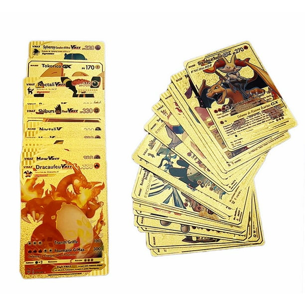 Juego de cartas coleccionables Sincero 58 piezas cartas de juego en francés para niños