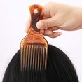 thumbnail image 5 of Peine de corte de pelo, peine de peluquería de jarra de elevación de África sin pelo suave, 5 of 5
