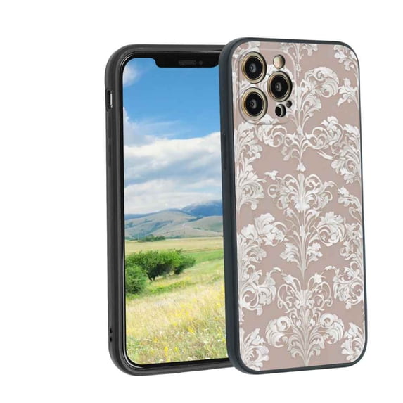 Art-Nouveau-6 Phone Case, Degined for iPhone 12 Pro Max Case Men Women, Flexible Silicone Shockproof Case for iPhone 12 Pro Max