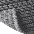 thumbnail image 2 of JERFIT Cotton Chenille Bath Rug, Super Absorbent Quick-Dry Non-Slip Bathroom Mat with Chain Stitch Design, Charcoal, 2 of 9