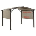 thumbnail image 3 of APEX GARDEN Replacement Sling Canopy for 10-ft x 10-ft Pergola (Dimension: 193"L x 106"W), 3 of 5