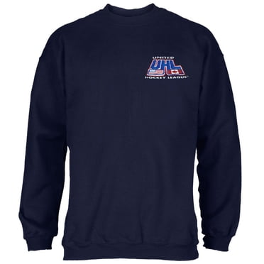 UHL - Sweat-Shirt Bleu Marine avec Logo