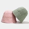 thumbnail image 6 of CoCopeaunts Cotton Bucket Hat for Women Spring Summer Sunscreen Little Daisies Flower Fishing Cap Lady Fisherman Hat for Girl, 6 of 8