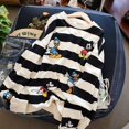 thumbnail image 1 of Disney Women White Hoodies Sweatshirt Embroidery Mickey Donald Duck Tracksuit Sports Sweatshirt Japanese Casual Loose JumperM Gao Jinjia LED, 1 of 2