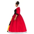 thumbnail image 4 of Plus Size Deluxe Disney Queen of Hearts Women's Costume, 4 of 6