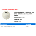 thumbnail image 2 of Front Engine Mount - Compatible with 2003 - 2006 Mercedes-Benz S500 4Matic 2004 2005, 2 of 2