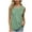 Green, variant on Wyobmus Tank Tops for Women Loose Fit Pleated Front Round Neck Sleeveless Camisole Tops Flowy Going Out Casual Basic Shirts S-2X Olive Green