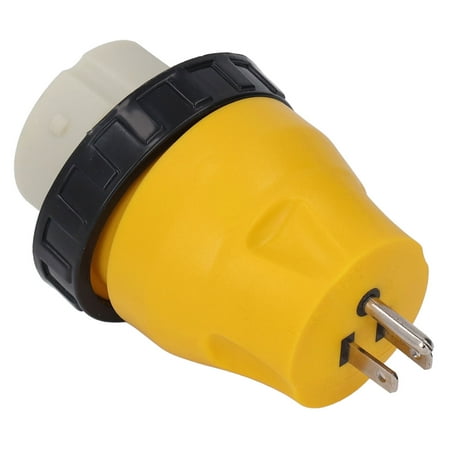 

3 Plug Power Connector Thread Locking Design Good Conductivity 15A To 50A Adapter For Automobile Generator