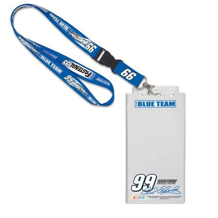 Carl Edwards Official NASCAR 20 inch Lanyard Key Chain Keychain by Wincraft