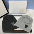 thumbnail image 3 of Best Ear Flap Thick Brimless Windproof Beanie Hat Women Heart Print Riding Knitted Skull Beanie Cap Costume Accessories, 3 of 5