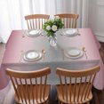 thumbnail image 3 of Grey Light Pink Ombre Table Cloth Waterproof Tablecloths, Modern Abstract Art Gradient Tablecloth Dining Table Cover for Kitchen Party Tabletop Outdoor, Rectangle Tablecloth 52x70 Inch, 3 of 9