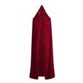 thumbnail image 4 of Guardurnaity Capa con capucha para mujer, mantente cálido y a la moda, capa medieval, capa, vestido, capa Disfraces de disfraces azul 150cm, 4 of 6