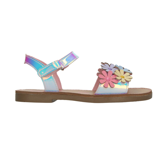 Sandalias Vavito Niña Lavanda Flores Casual Infantil T18-21 lavanda 19