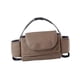 thumbnail image 2 of Bolsa de pañales para bebé, bolsa organizadora de pañales, fácil de instalar, con portavasos, bolsa de lona liviana y elegante para cochecito de bebé Marrón oscuro, 2 of 8