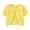 Yellow, variant on Girls Knit Cardigan Short Sleeve Summer Top for Toddler Baby Kids Lightweight Open Front Heart Pattern Sweater