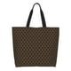 thumbnail image 1 of Balery Brown Moroccan Trellis Bolsa Tote Estilo Estético con Cremalleras, Bolsa de Hombro, Bolsa de Compras Grande y Plegable, 1 of 8