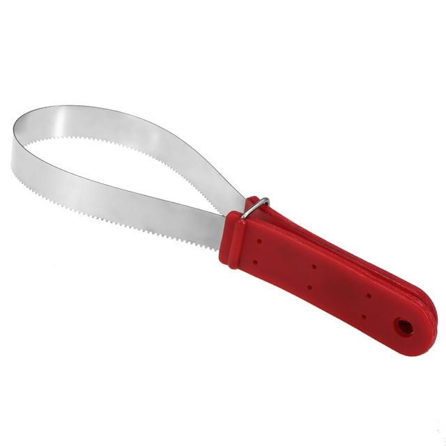 Stainless Steel Equine Sweat Scraper Horse Shedding Grooming Tool Horse Deshedding Cleaning Loop Tool Comfortable Grip