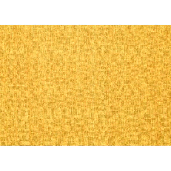 Ahgly Company Indoor Rectangle Abstract Yellow Contemporary Area Rugs, 2' x 5'